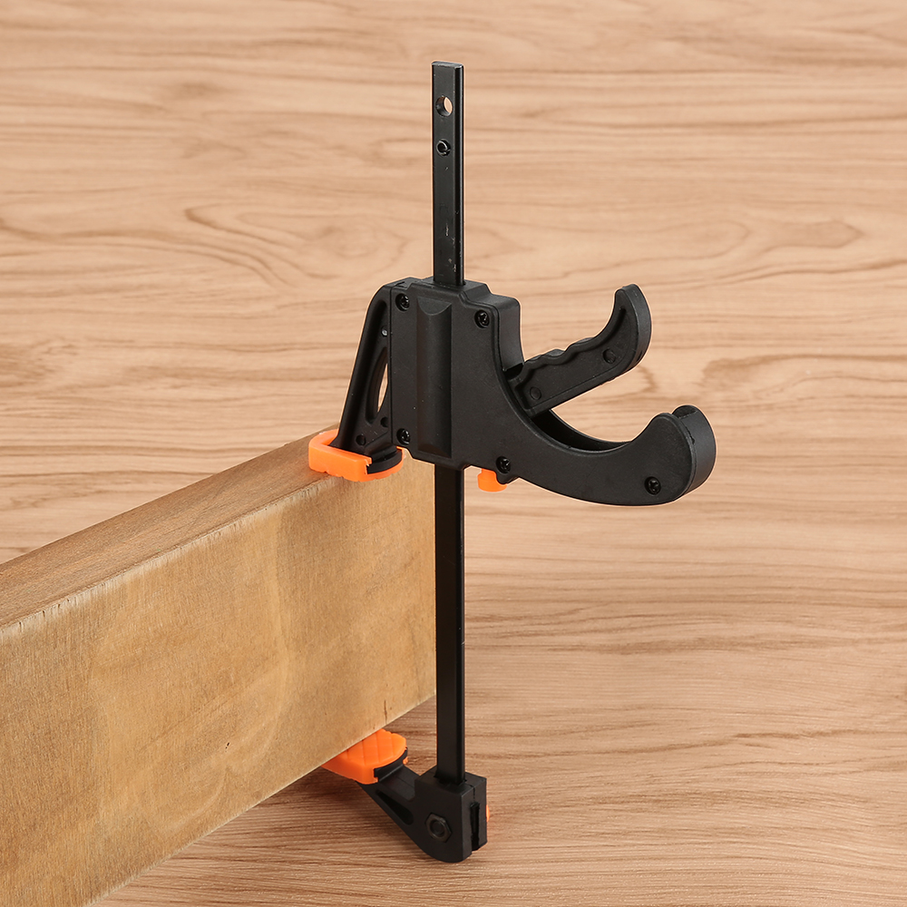 F Shape Squeeze Wood Working Clip Spreader Tool Quick Ratchet Release Speed DIY 4 Inch Wood Working Gadget (hot sale)现货