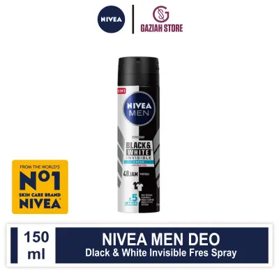 NIVEA MEN Personal Care Deodorant Black & White 150ml
