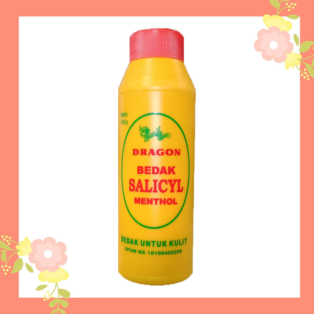 Dragon Bedak Gatal Bayi Salicyl Menthol 100 Gram Bedak Untuk Kulit Gatal Lazada Indonesia