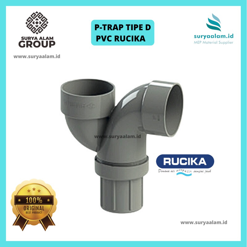 PTRAP D 1 1/2" RUCIKA PTRAP D 2" RUCIKA PTRAP D 3" RUCIKA