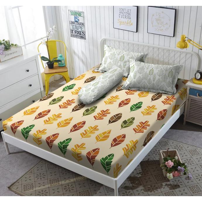 Isthana Collection Sprei Kintakun D'luxe 100x200x20cm Spring Hills (Ukuran Extra Single Size - Kasur No. 4)