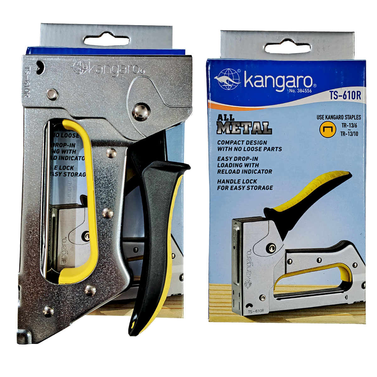 NEW Kangaro Staple Gun TS610R Stapler yang Efisien dan Akurat Lazada