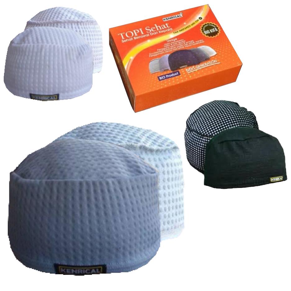 (Pilih Warna) ORIGINAL 100% PECI TOPI SEHAT KENRICAL + ION NEGATIF DAN BIO FIR