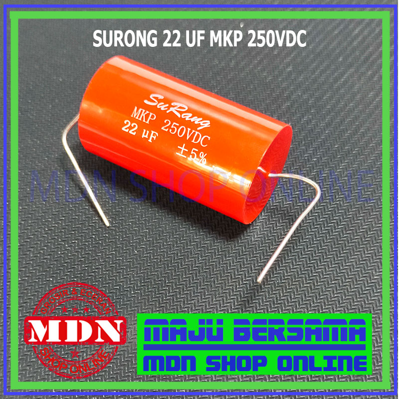 Su Rong Telek Kapasitor Su rong 22uf 250v - Kapasitor audio | Lazada Indonesia
