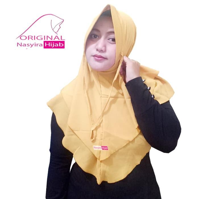 Jual jilbab instan khimar doble layer / 2 layer paling hits bulan ini