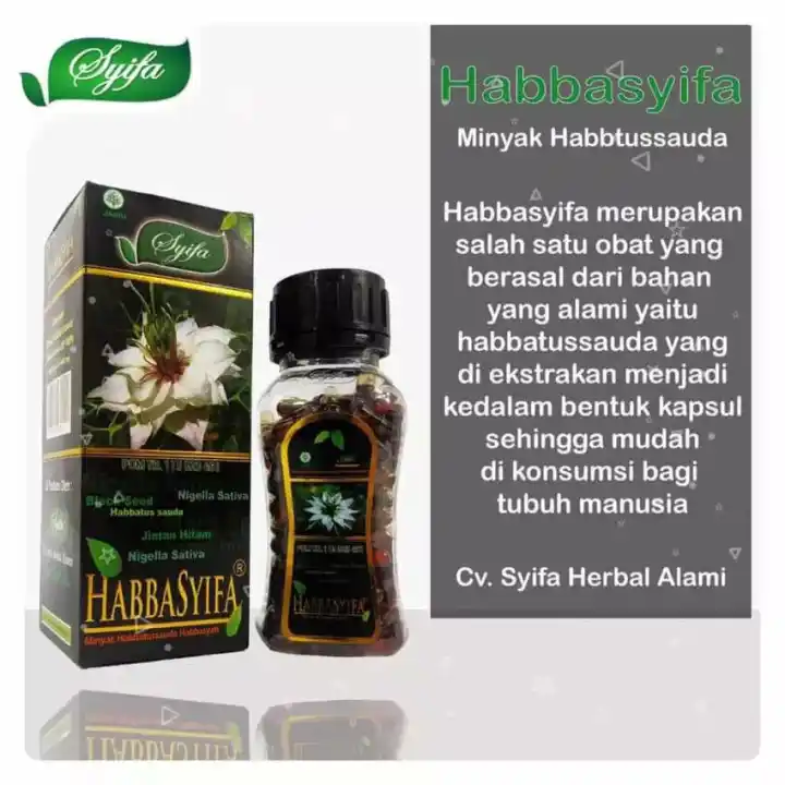 Habbasyifa Minyak Habbatussauda Habbasyah Habba Syifa Habbatus Sauda Blackseed Oil 90 Kapsul Bpom Original 100 Minyak Habbatussauda Habbasyifa Terbaik Obat Minyak Jintan Hitam Lazada Indonesia