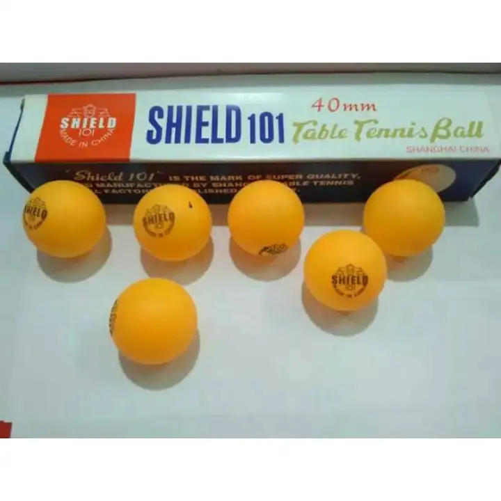 Bola Pingpong Atau Tenis Meja Shield 101 Untuk Warna Bola Kami Kirim Acak Lazada Indonesia