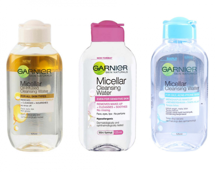 garnier micellar water mini