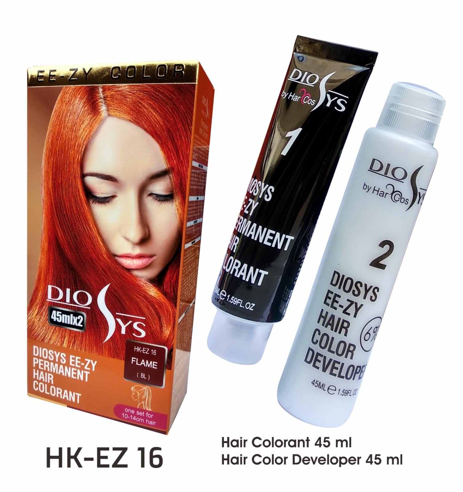 DIOSYS EE-ZY Permanent Hair Colorant 45 ml | Lazada Indonesia