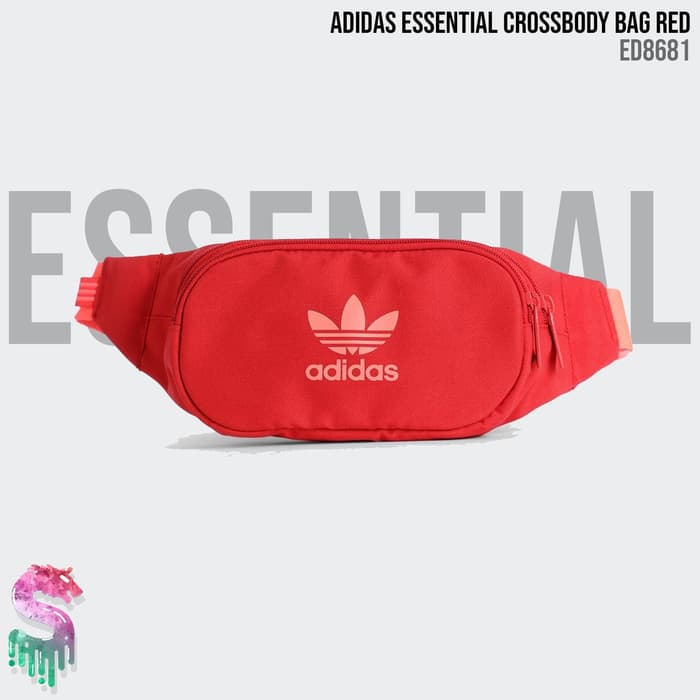 red adidas bag