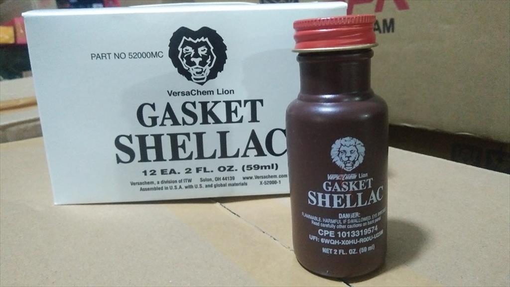 Lem Paking Cair Gasket Head Shellac Singa VersaChem Lion 59 ml Lazada