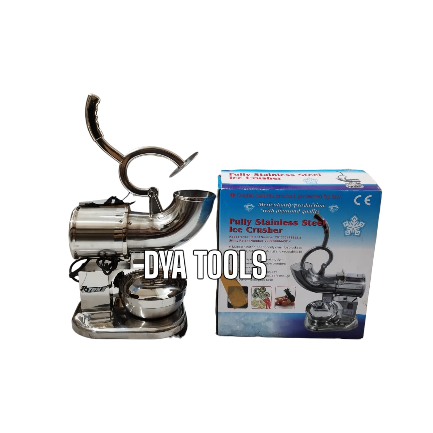 MESIN ES SERUT(ICE CRUSHER) ETSB114 FULL STAINLESS STEEL Lazada