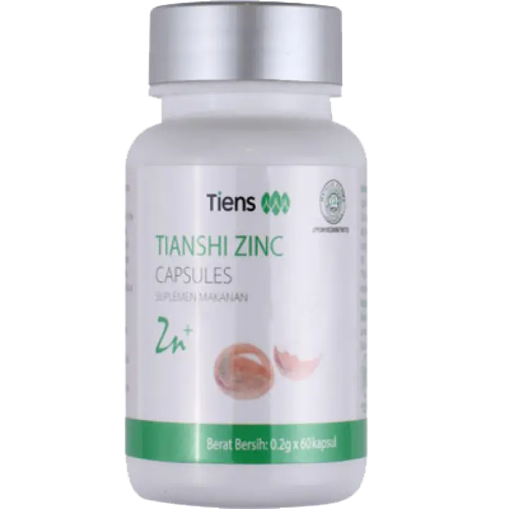 Tiens Zinc Capsules Ori Tianshi 1 Botol Isi 60 Kapsul Lazada Indonesia