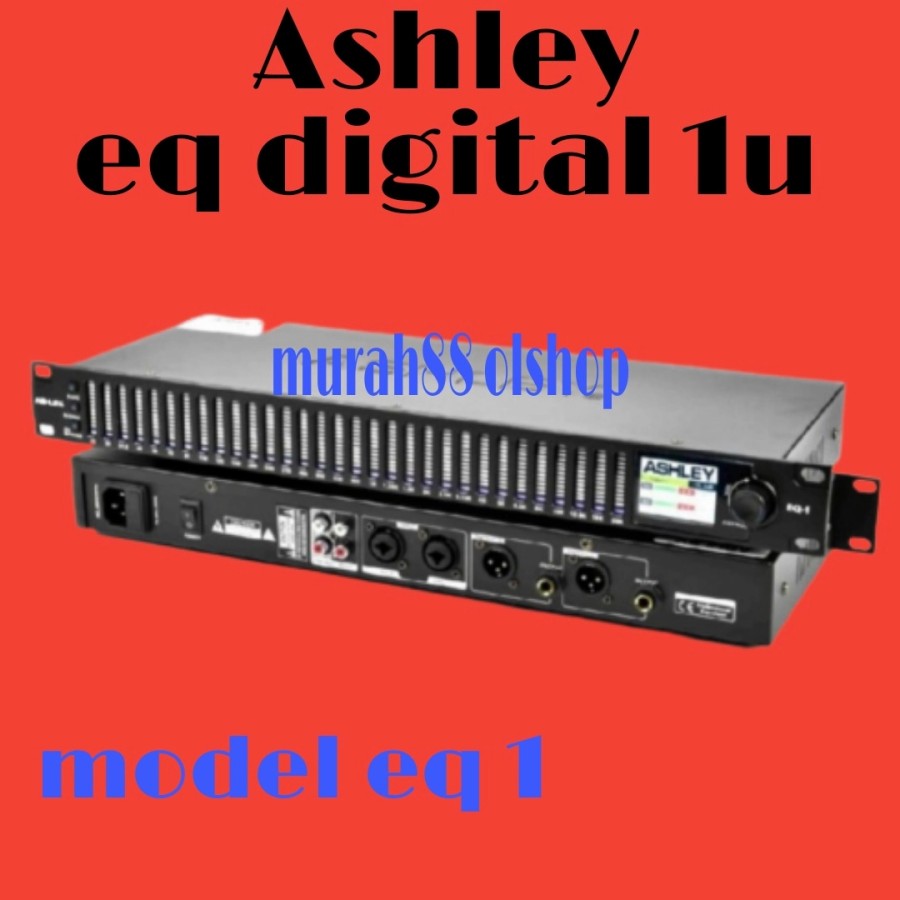 equaliser equalizer digital ashley eq1 eq 1 digital original Lazada