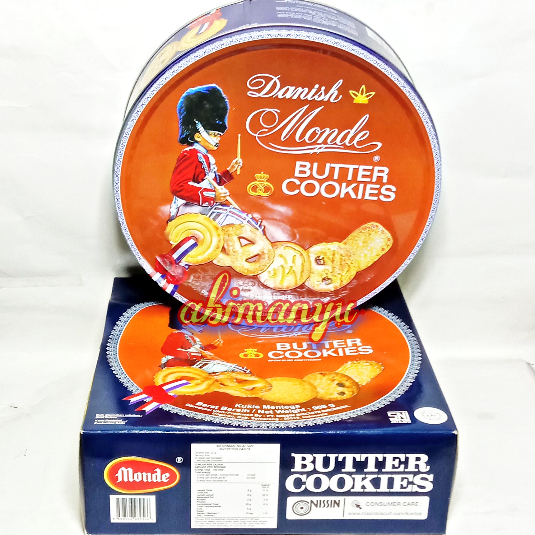 DANISH MONDE BUTTER COOKIES KALENG Lazada Indonesia