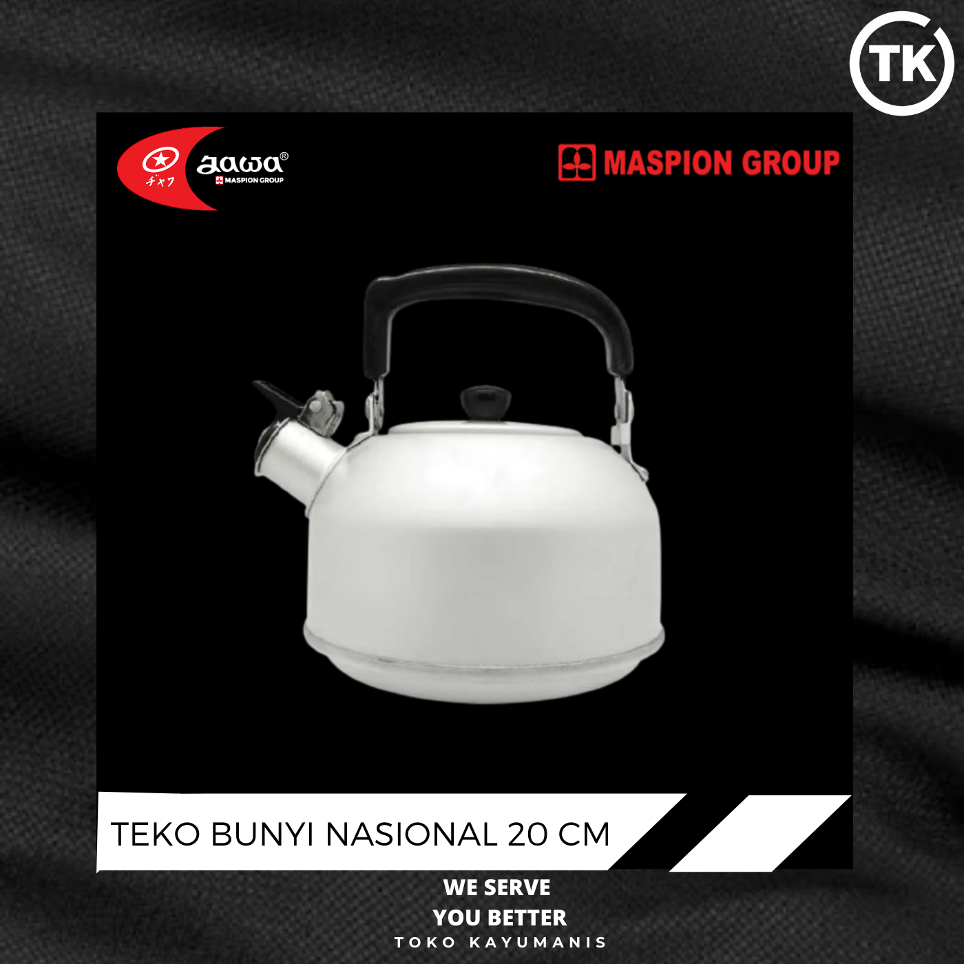 Termurah Maspion Teko Bunyi Whistiling Kettle Teko Ceret Rebus