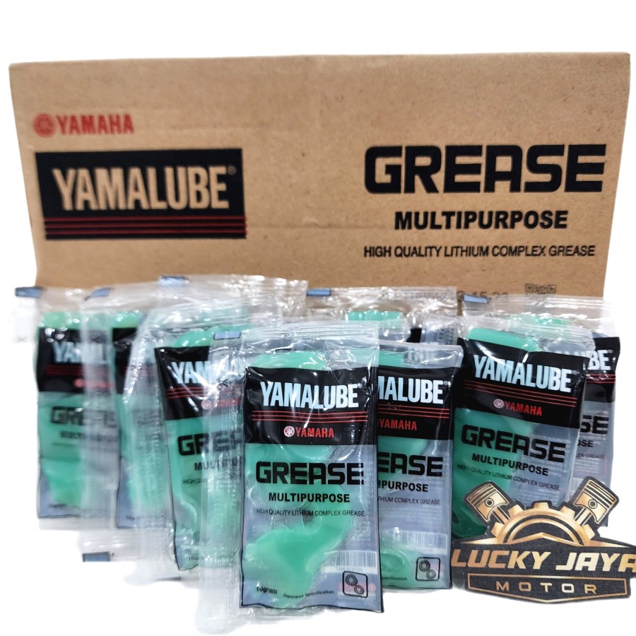 Grease Multipurpose Stempet Cvt Gemuk Yamalube Yamaha 10 Gram Hijau 50
