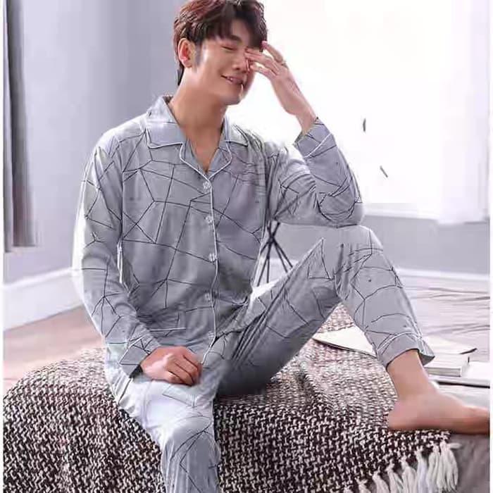 Baju Tidur Pria Dewasa Piyama Quality Premium Misty