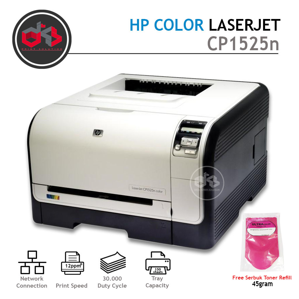 Printer HP Color LaserJet CP1525n Color | Lazada Indonesia
