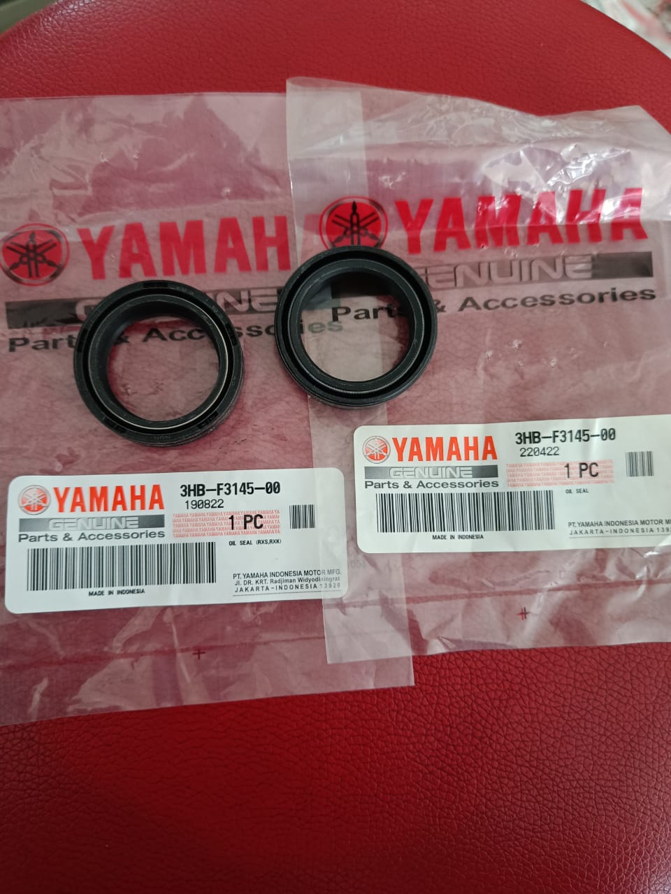 Seal Shock Depan Nmax - All New Nmax Original Yamaha Genuine Parts