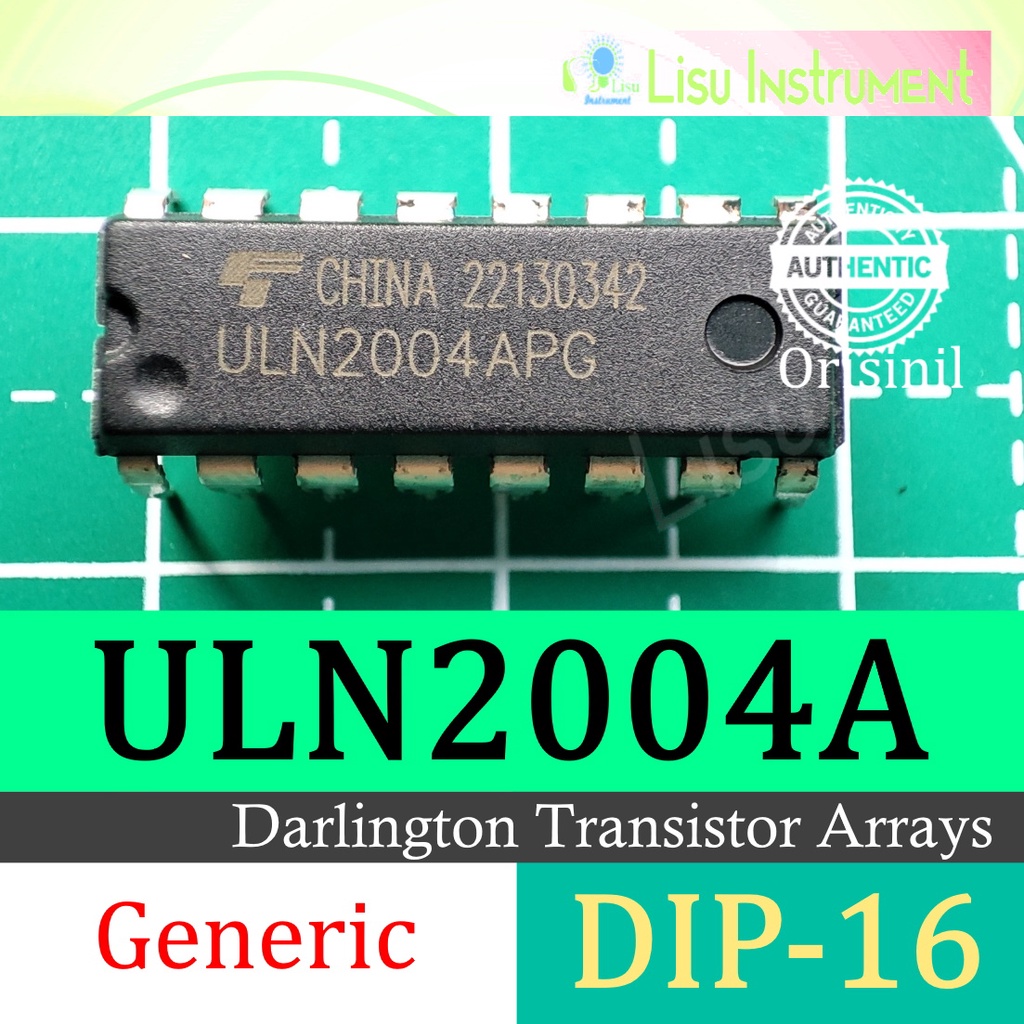 ULN2004A Seven Darlington Array ULN2004 ULN2004APG DIP-16 | Lazada ...