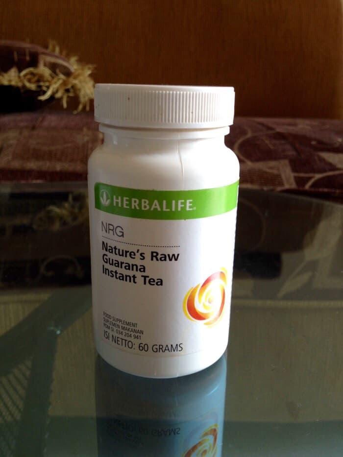 Natures raw guarana nRG tea
