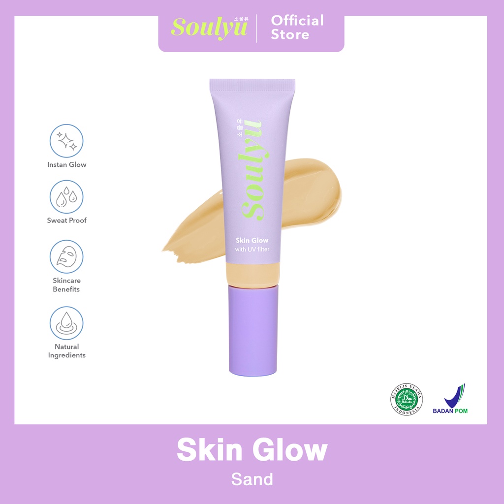 Soulyu Skin Glow Sand CC Cream Lazada Indonesia