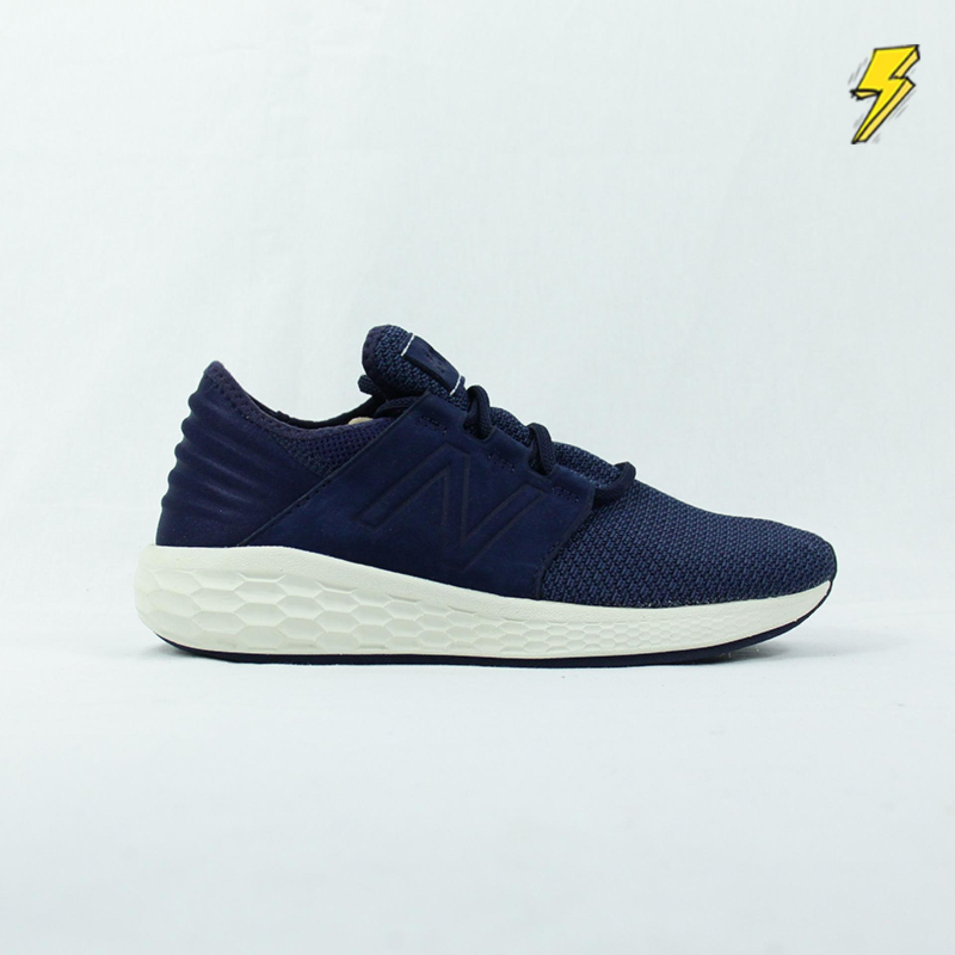 NEW BALANCE CRUZ FRESHFOAM NUBUCK NAVY WCRUZNN2 NEW BALANCE CRUZ FRESHFOAM NUBUCK NAVY WCRUZNN2