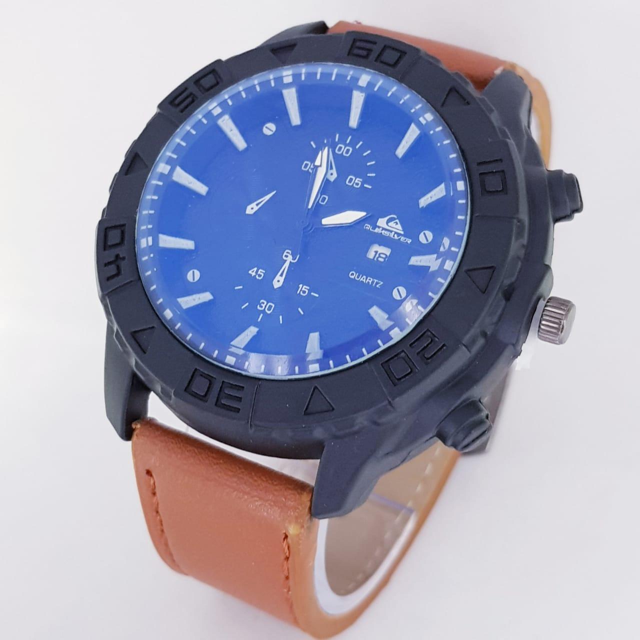 Lucky7Watch- QUICKS45- JAM TANGAN PRIA / JAM TANGAN WANITA / JAM TANGAN FASHION PRIA / JAM TANGAN KASUAL PRIA / FASHION PRIA / FASHION WANITA / JAM TANGAN TIME ANALOG DIAL 4,5CM BAHAN KULIT PREMIUM TANGGAL AKTIF, QUALITY PREMIUM, BEST SELLER!!!