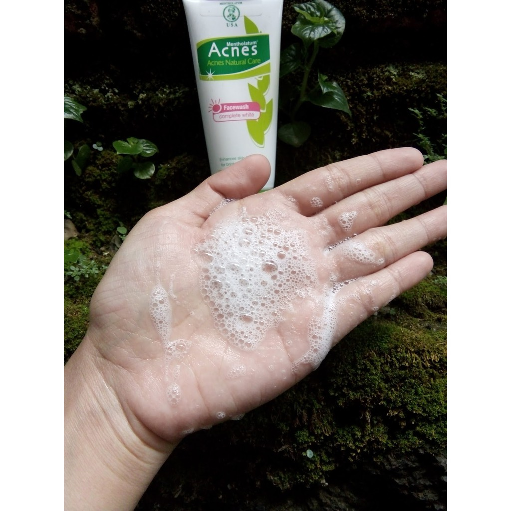 Sabun Pemutih Wajah Acnes Facial Wash Complete White 100g Acne Face Wash Sabun Wajah Oil Control Anti Bakteri Lazada Indonesia