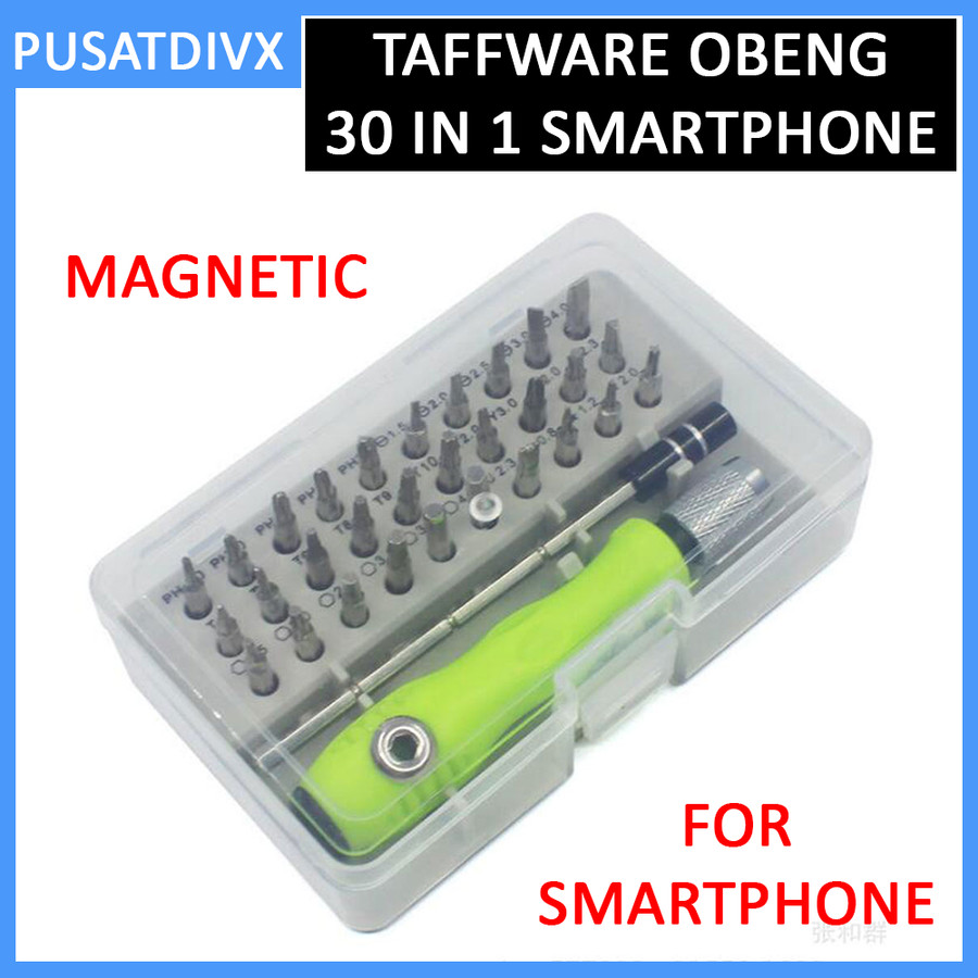 TAFFWARE OBENG 30 IN 1 MAGNETIC SCREWDRIVERS REPAIR TOOL KIT SMART HP ...