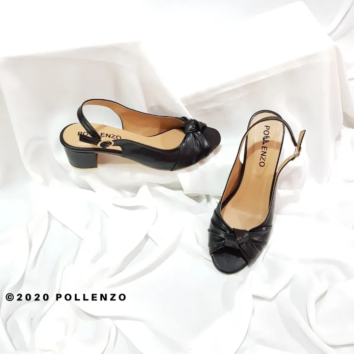 sepatu block heels