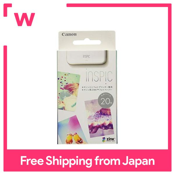 ZINK photo paper for Canon smartphone printers, 20 sheets Lazada PH