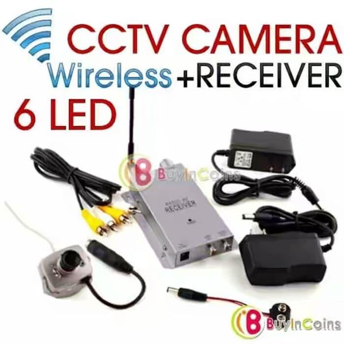 Elektronik Kamera CCTV / CCTV Kamera Wireless 6Led Receiver