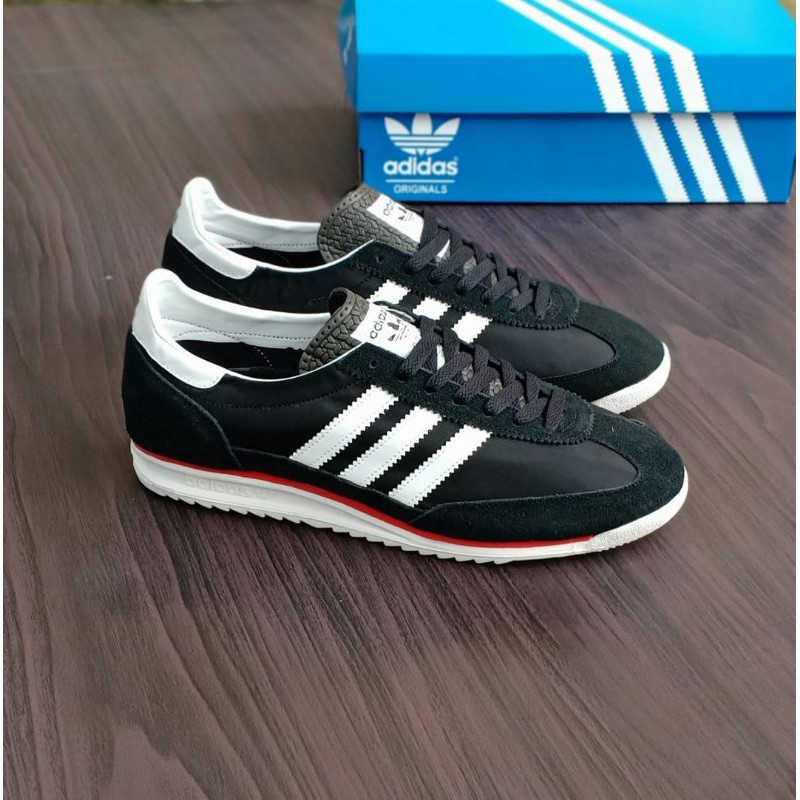 Sepatu Adidas SL72 Black White Red 