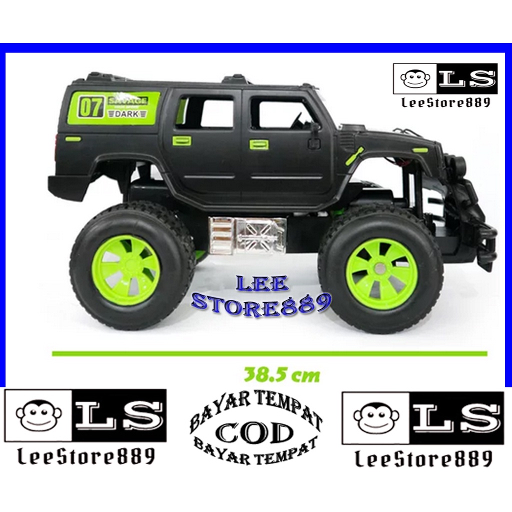 leestoree889 Remote Control Mobil Hummer H2 Mainan Anak RC Mobil