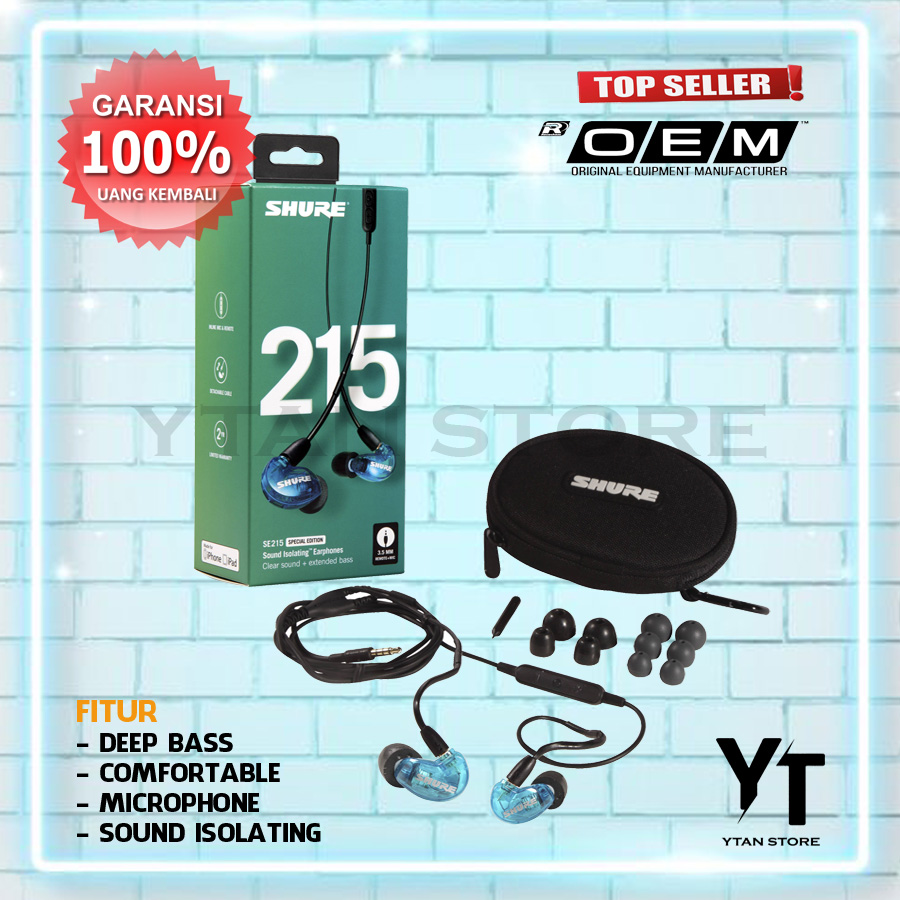 Headset Shure SE215 / SE 215 Sound 