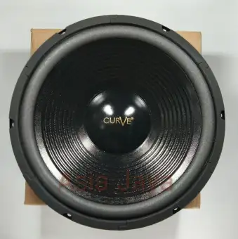 speaker curve 12 inch woofer