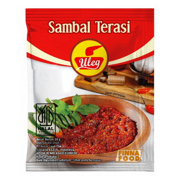 【ようようママさま専用】15袋 Uleg Sambal Terasi Asli Amazon | Uleg ウレグ Sambal Terasi サンバル テラシ 190g 海外