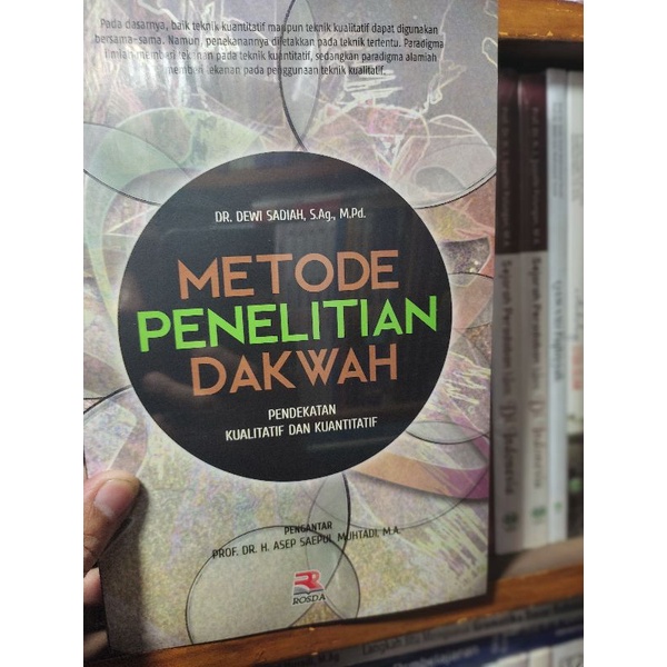 BUKU ORIGINAL | | METODOLOGI PENELITIAN DAKWAH PENDIDIKAN KUALITATIF ...