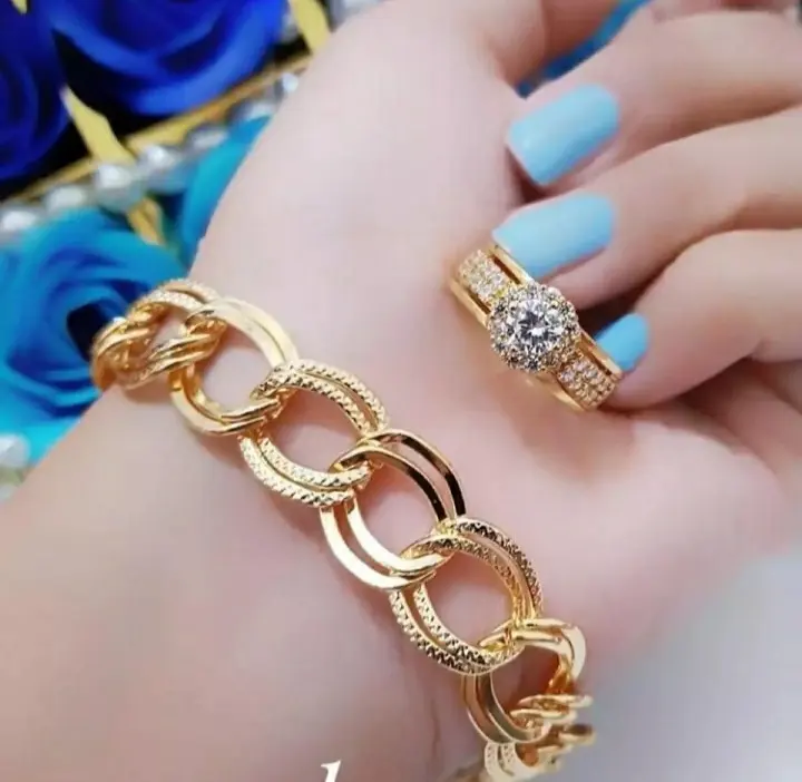Promo Gelang Rantai Motif Free Cincin