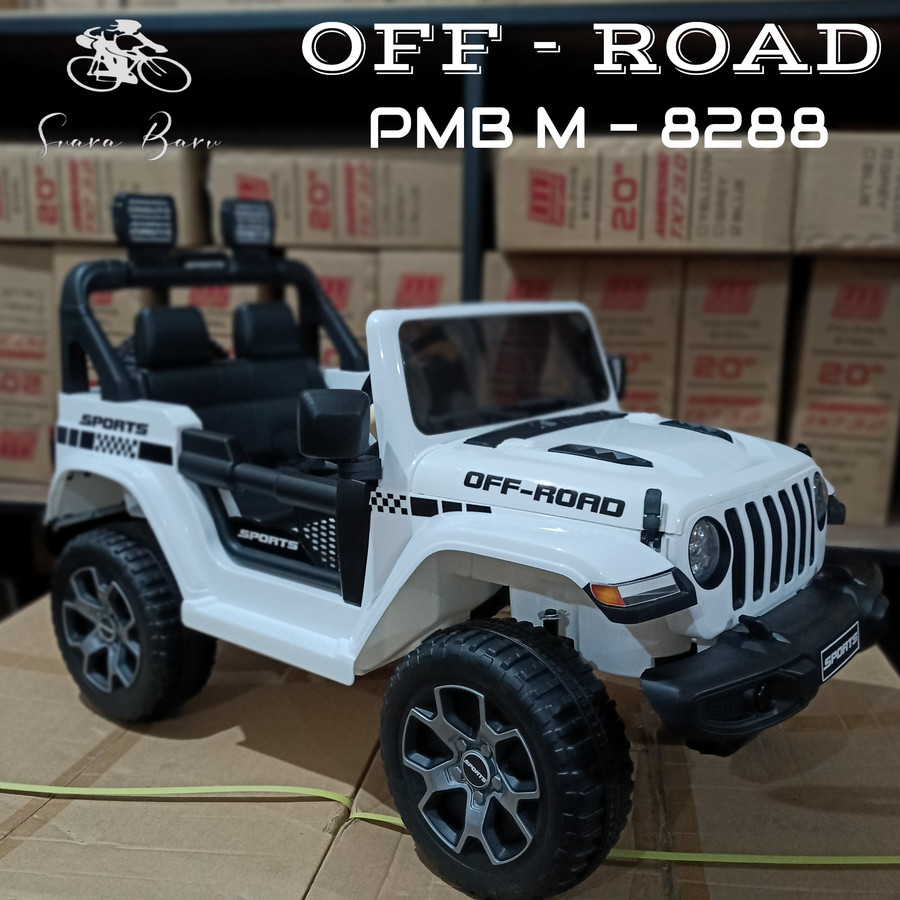 JEEP RUBICON Mobil Aki Remote Control PMB M 8288 Off Road | Lazada