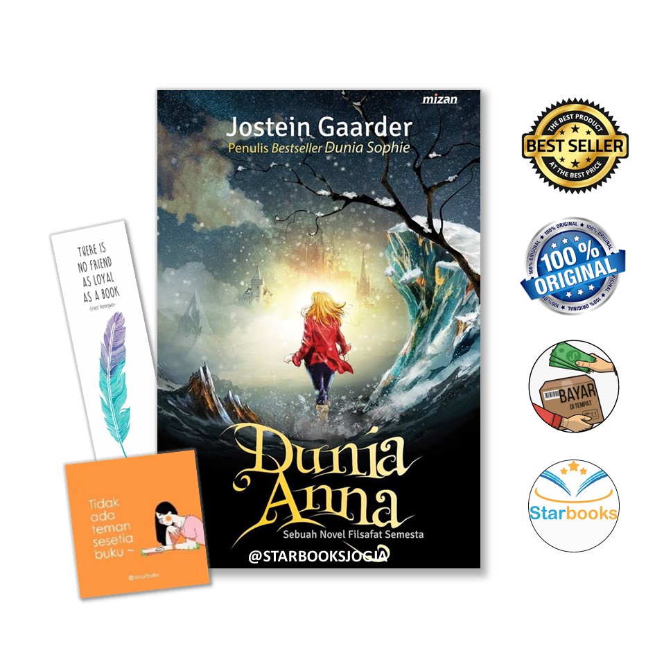 BUKU DUNIA ANNA (NOVEL) JOSTEIN GAARDNER - MIZAN | Lazada Indonesia