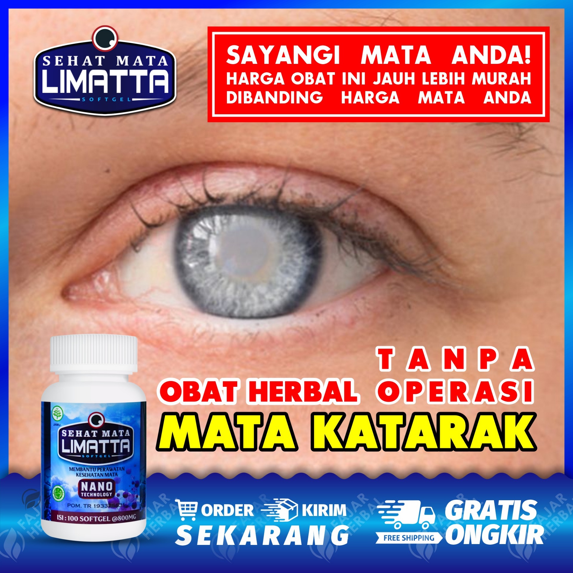 Sehat Mata Limatta Obat Mata Katarak Bpom Aman Dan Alami Obat Katarak Obat Herbal Katarak Mata Katarak Menahun Katarak Parah Paling Gejala Katarak Obat Sehat Mata
