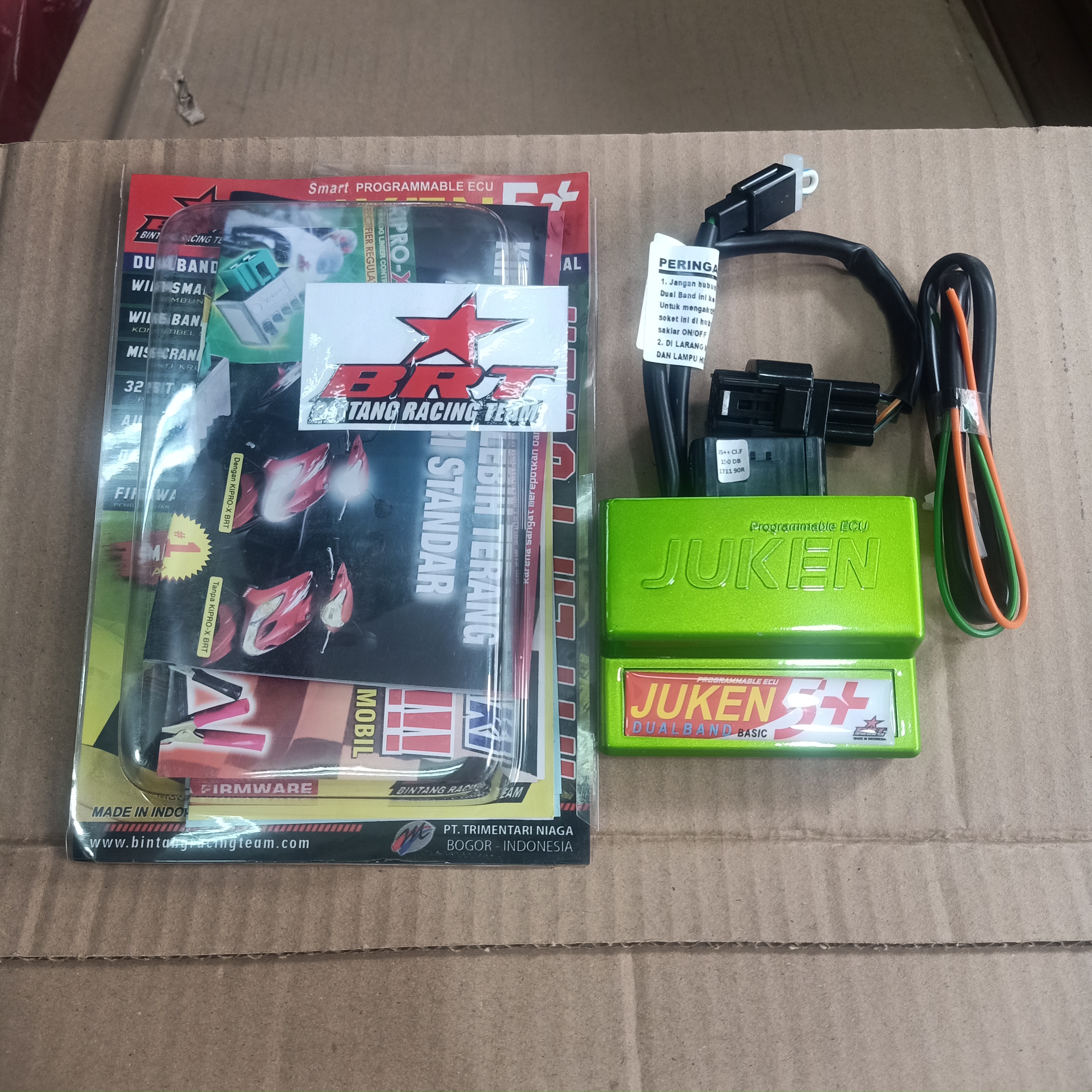 CDI ECU JUKEN 5 BRT RACING ORIGINAL TANPA REMOTE UNTUK HONDA