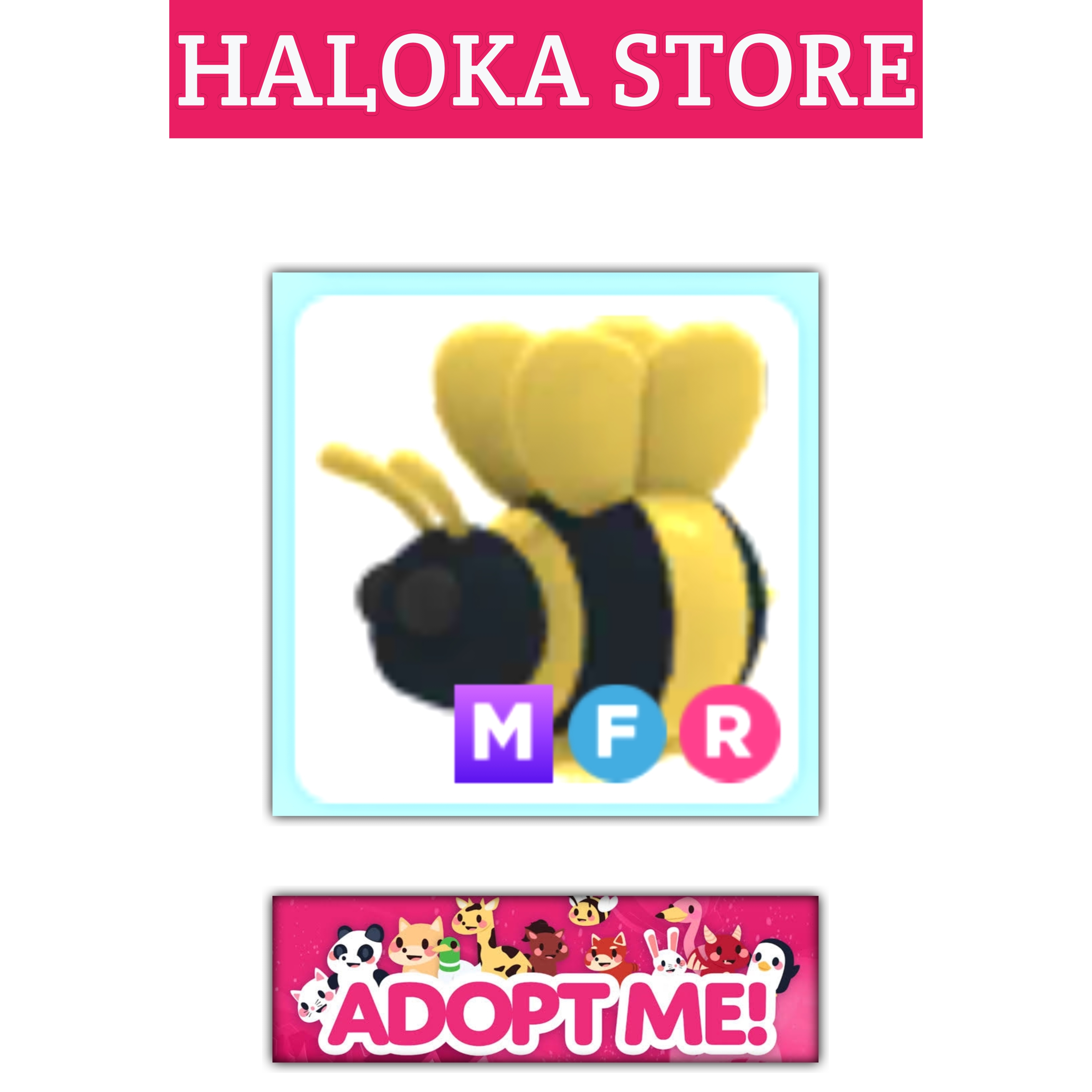 Adopt Me Mega - King Bee - Roblox | Lazada Indonesia