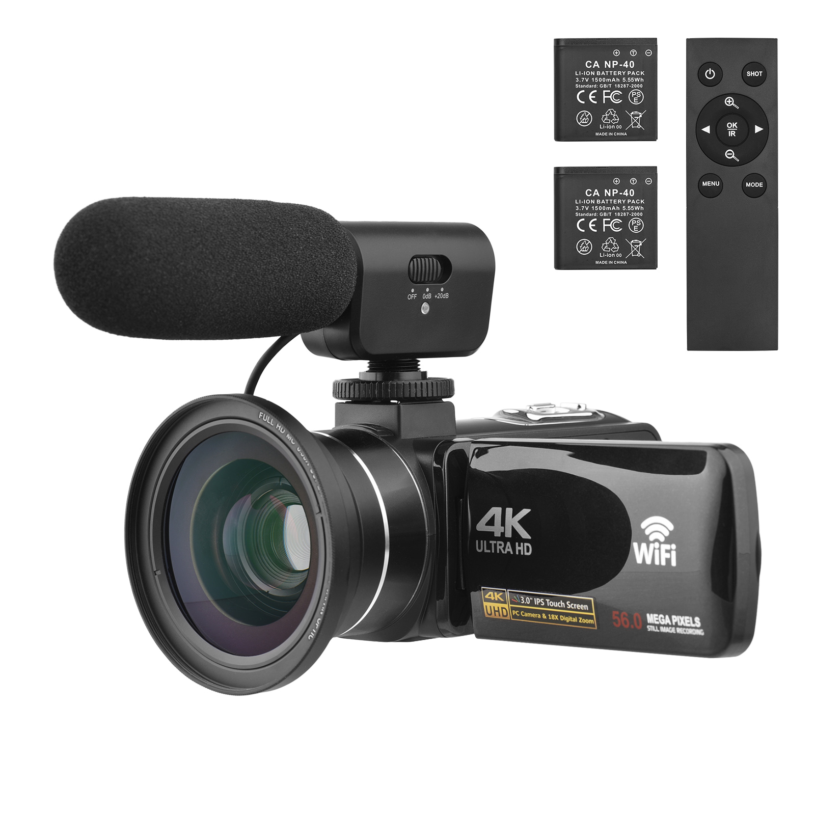 digital video camera with wifi