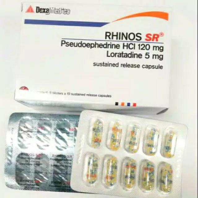 RHINOSH SR ORIGINAL OBAT PILEK DAN FLU per strip