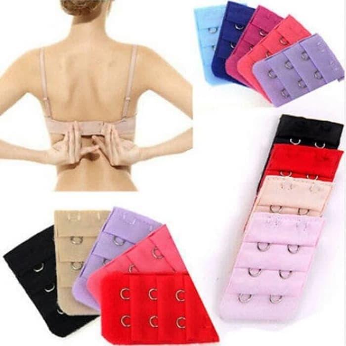 Bra Extension- Sambungan Pengait BH- 2 Pengait - Merk Import