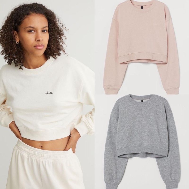 cropped sweatshirts for women